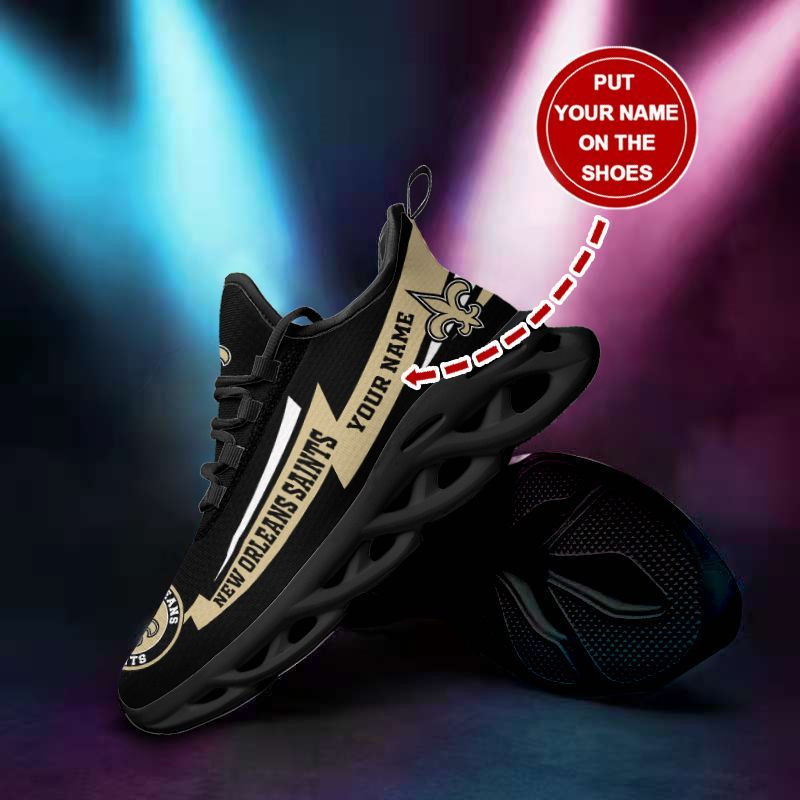 JWFancy New Orleans Saints NFL Max Soul Shoes Sneakers For Men And Women