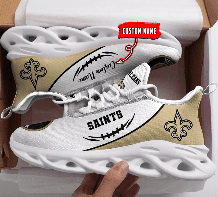 JWFancy New Orleans Saints NFL Max Soul Shoes Sneakers For Men And Women
