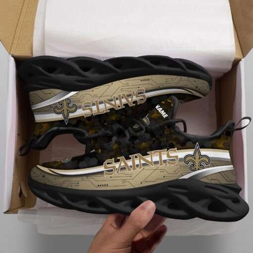 JWFancy New Orleans Saints NFL Max Soul Shoes Sneakers For Men And Women