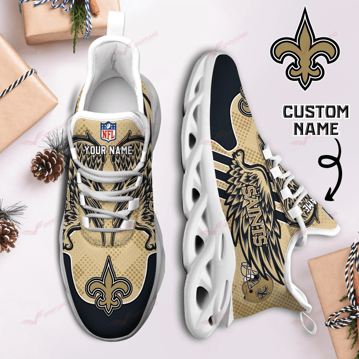 JWFancy New Orleans Saints NFL Max Soul Shoes Sneakers For Men And Women