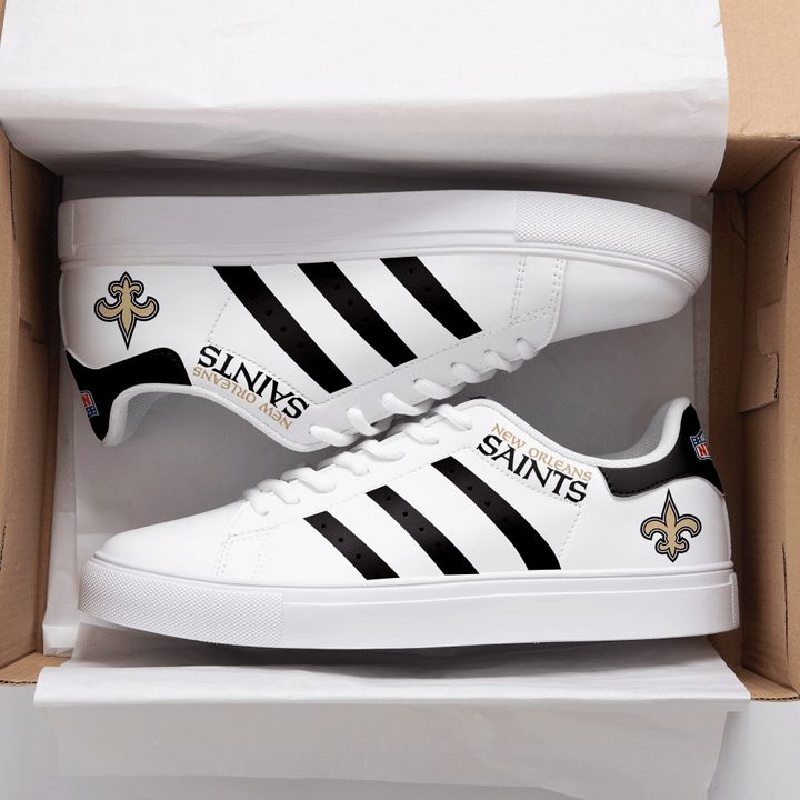JWFancy New Orleans Saints Skate Stan Shoes Sneakes For Men And Women