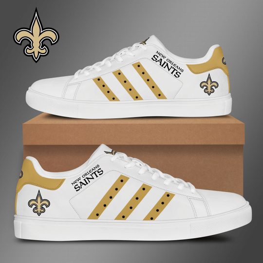 JWFancy New Orleans Saints Skate Stan Shoes Sneakes For Men And Women