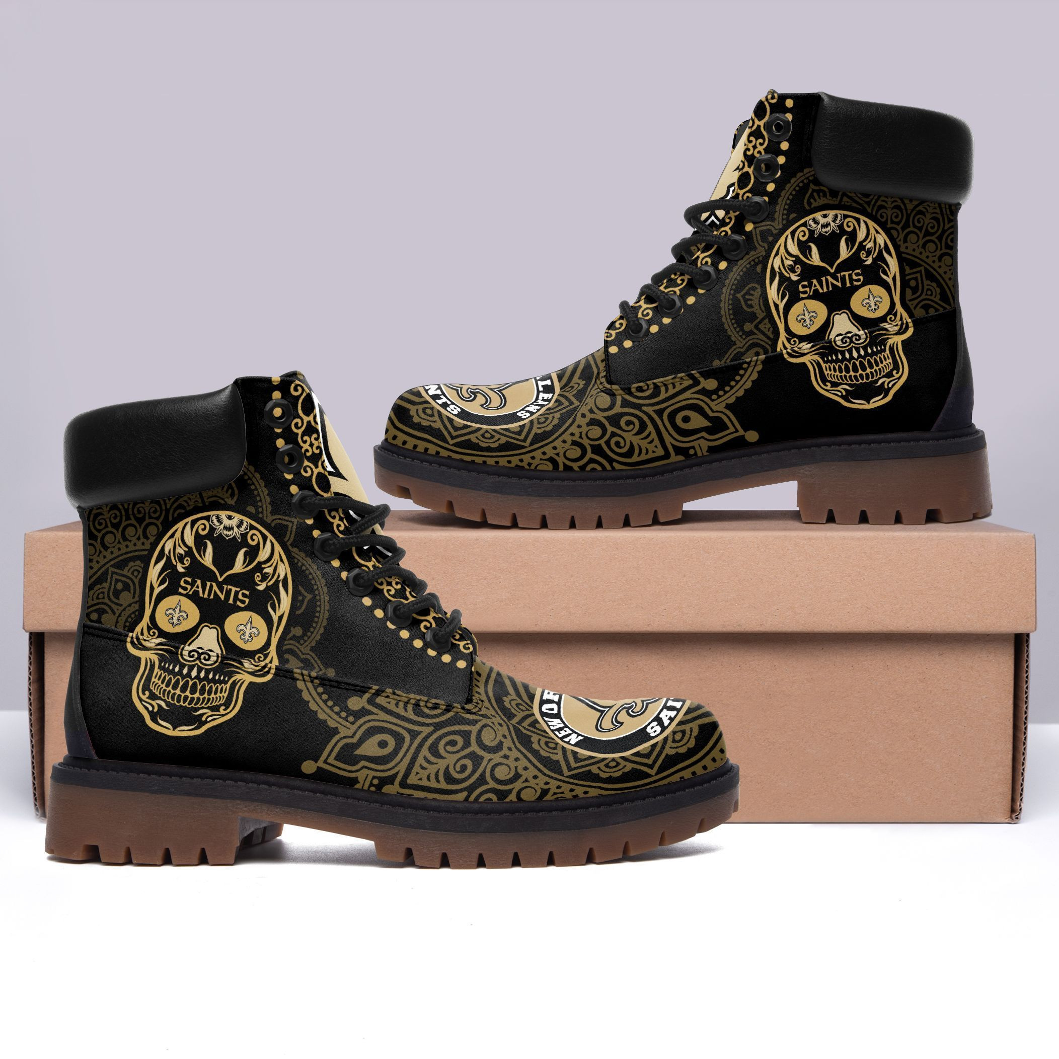JWFancy New Orleans Saints TBL Boots Shoes For Men And Women