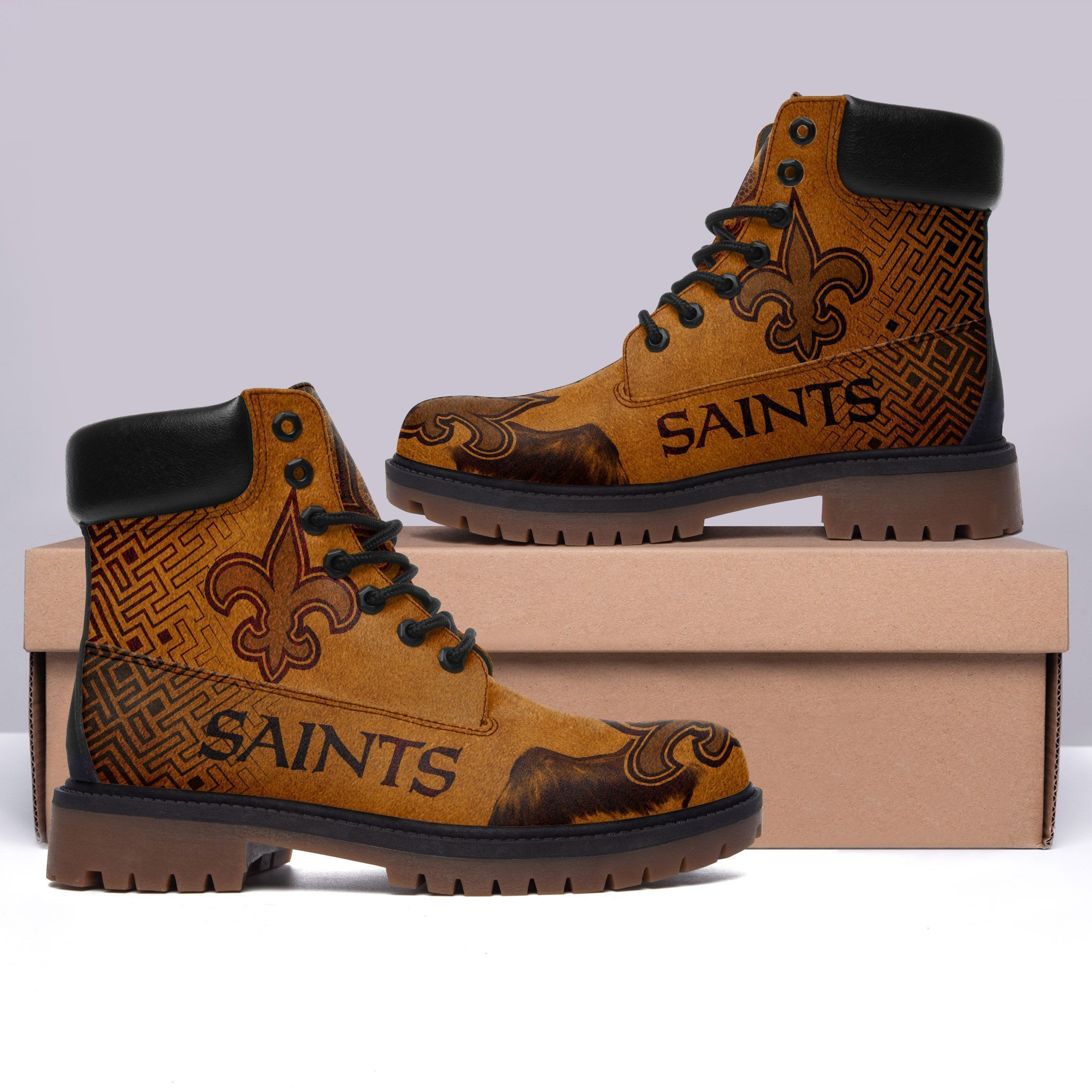 JWFancy New Orleans Saints TBL Boots Shoes For Men And Women