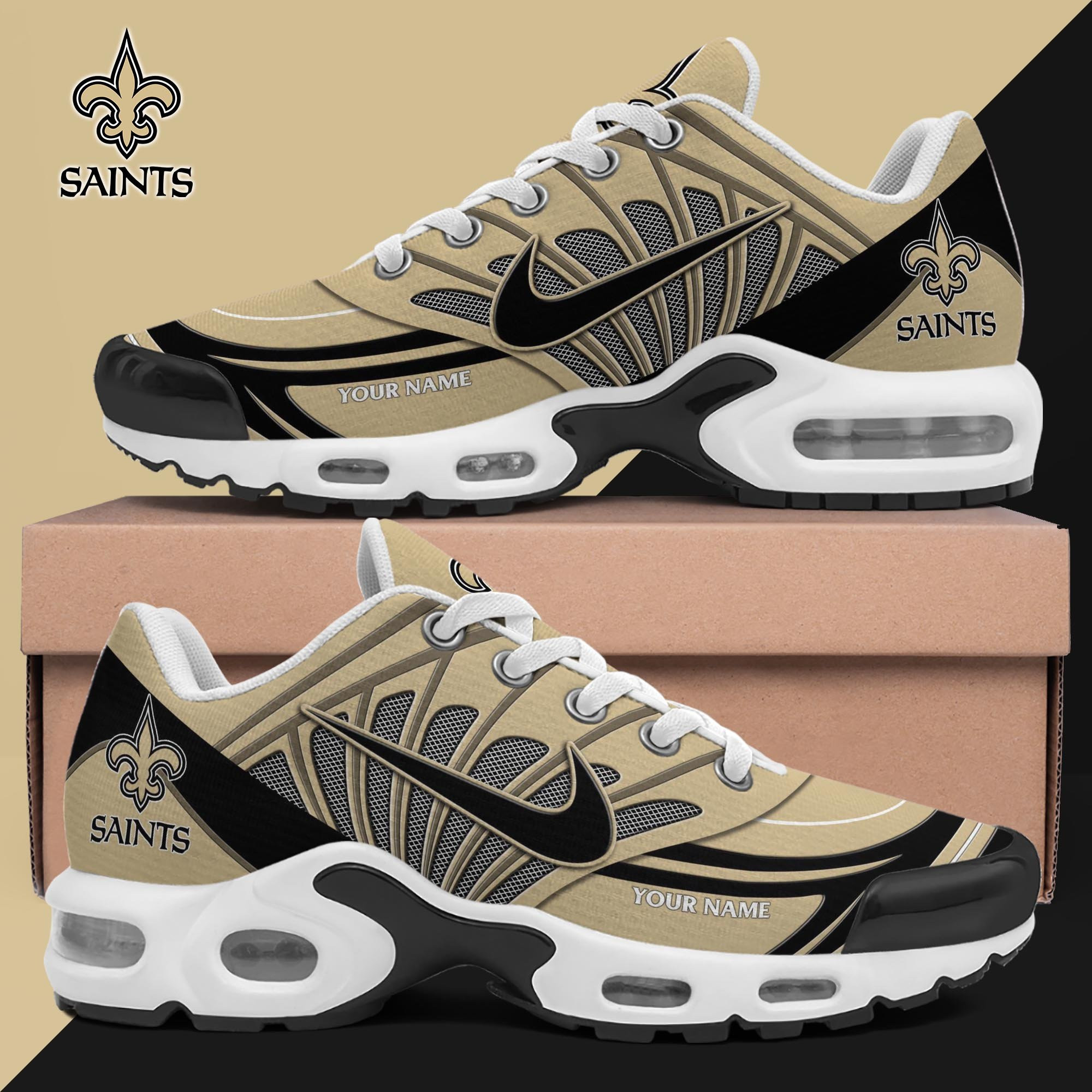 JWFancy New Orleans Saints TN Shoes Sneakers For Men And Women