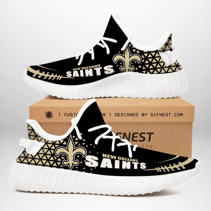 JWFancy New Orleans Saints Yeezy Boost Shoes For Men And Women