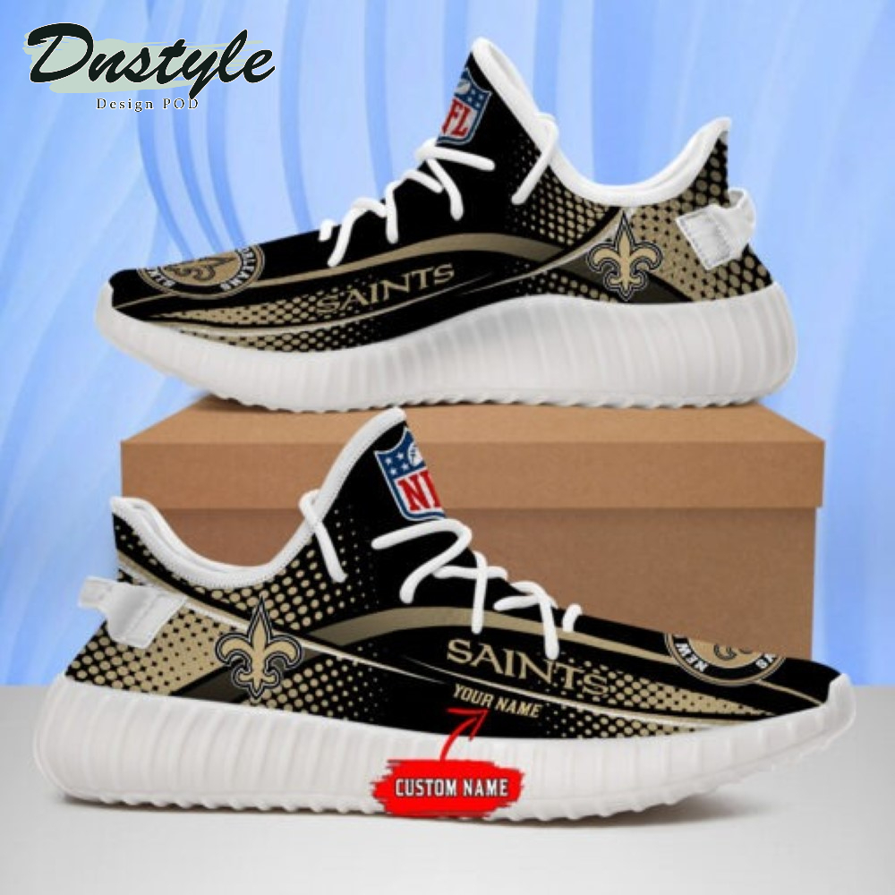 JWFancy New Orleans Saints Yeezy Boost Shoes For Men And Women