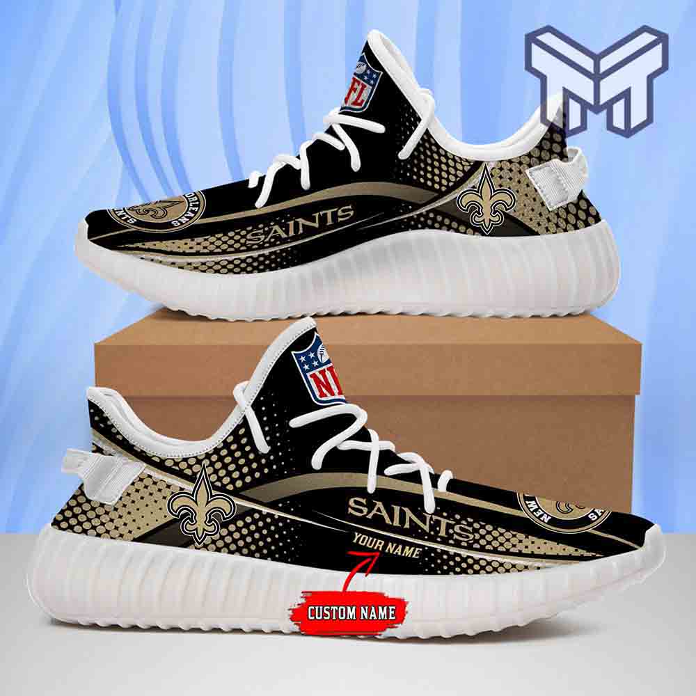 JWFancy New Orleans Saints Yeezy Boost Shoes For Men And Women