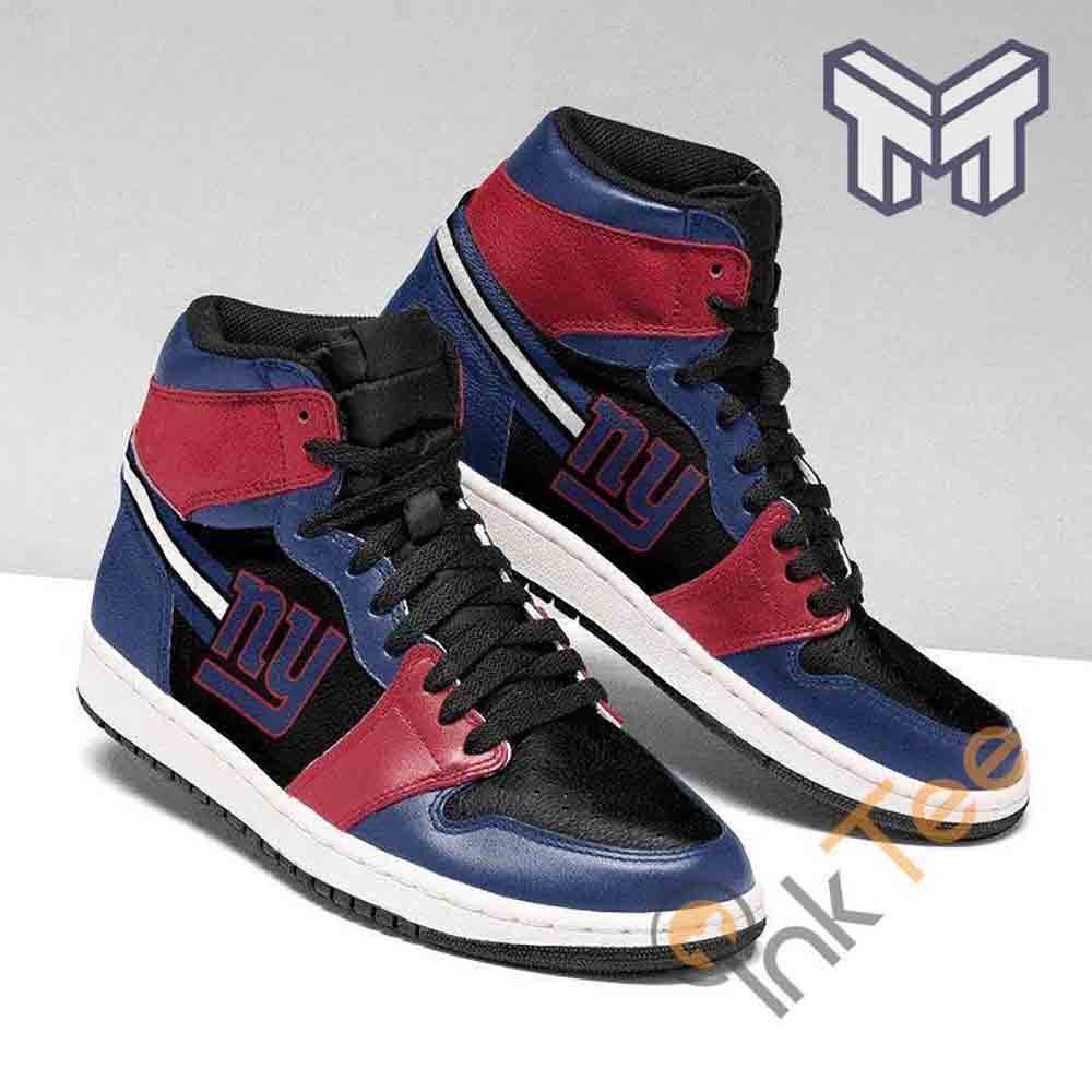 JWFancy New York Giants AJ1 High Sneakers Shoes For Men And Women