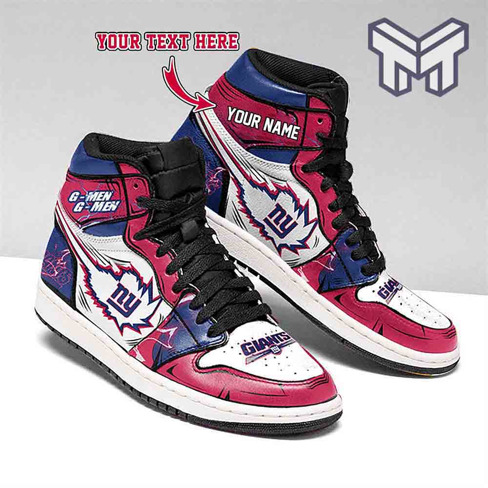 JWFancy New York Giants AJ1 High Sneakers Shoes For Men And Women