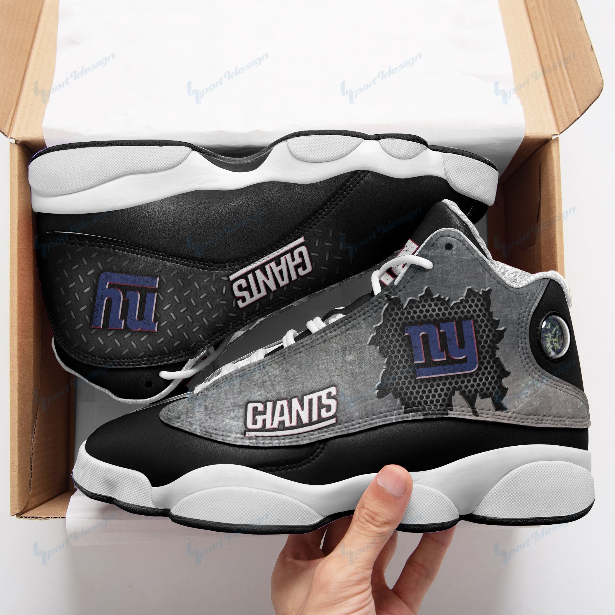 JWFancy New York Giants AJ13 Sneakers Shoes For Men And Women