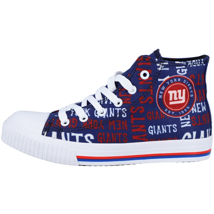 JWFancy New York Giants High Top Canvas Sneakers Shoes For Men And Women