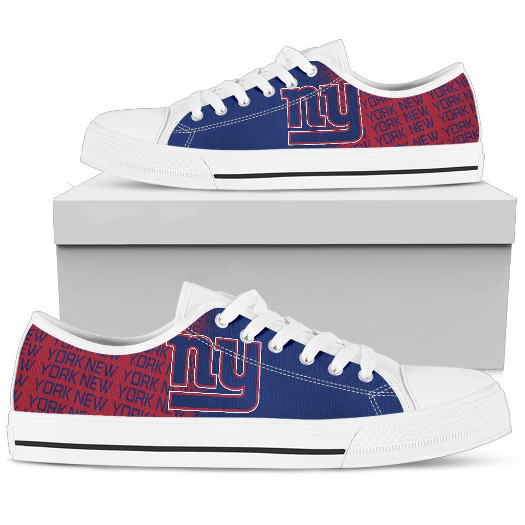 JWFancy New York Giants Low Top Canvas Sneakers Shoes For Men And Women