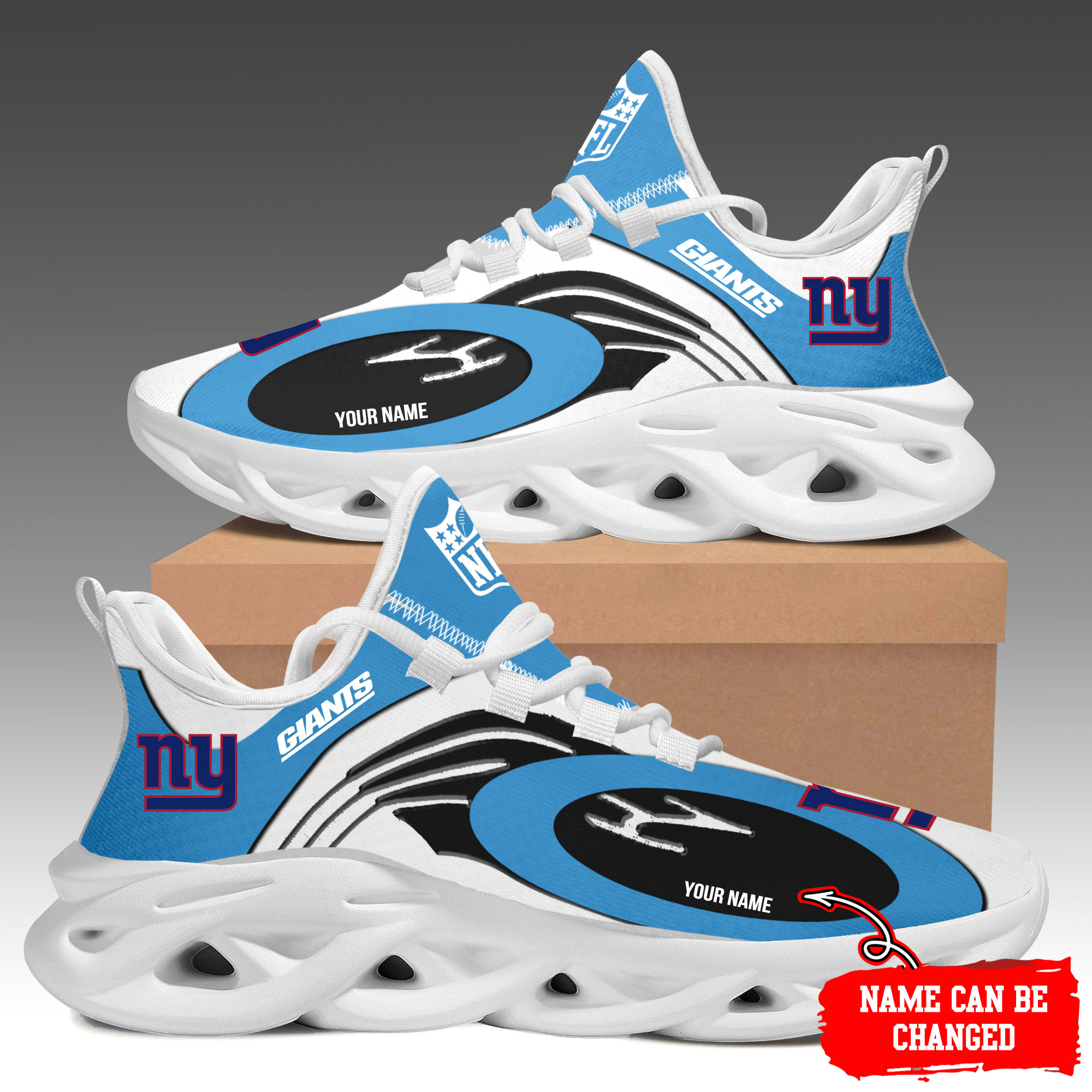 JWFancy New York Giants Max Soul Shoes Sneakers For Men And Women