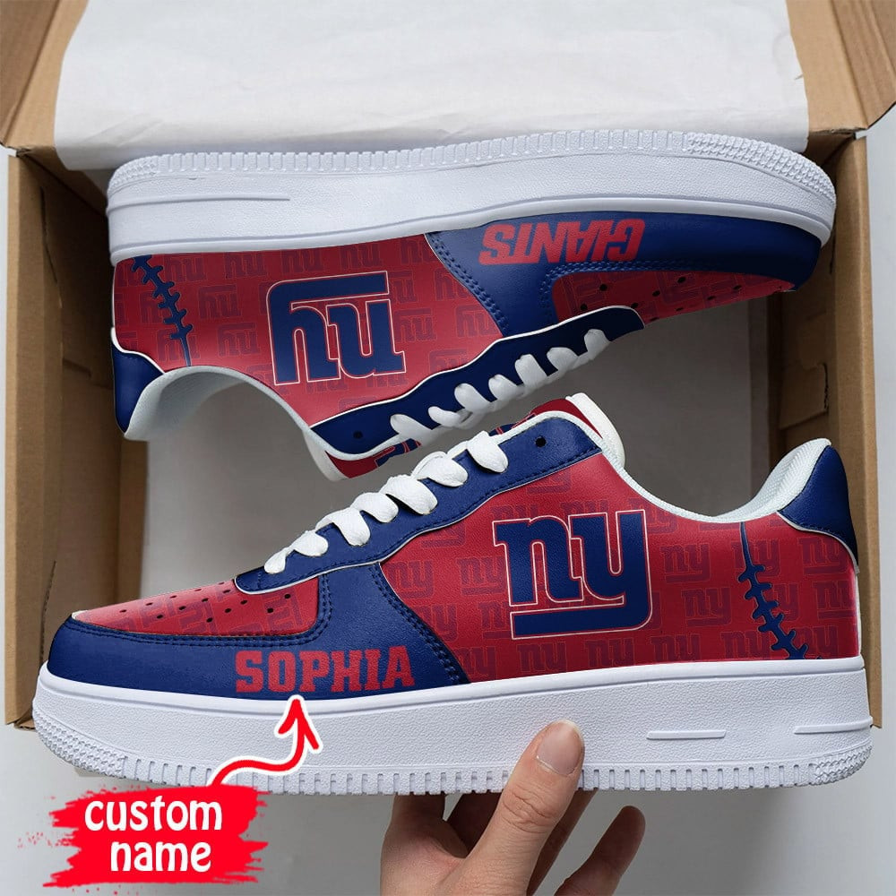 JWFancy New York Giants NFL Air Low-Top Sneakers Shoes For Men And Women