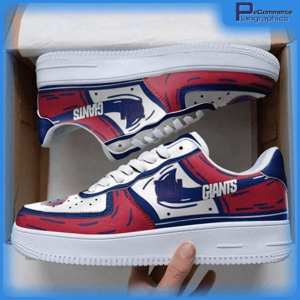 JWFancy New York Giants NFL Air Low-Top Sneakers Shoes For Men And Women