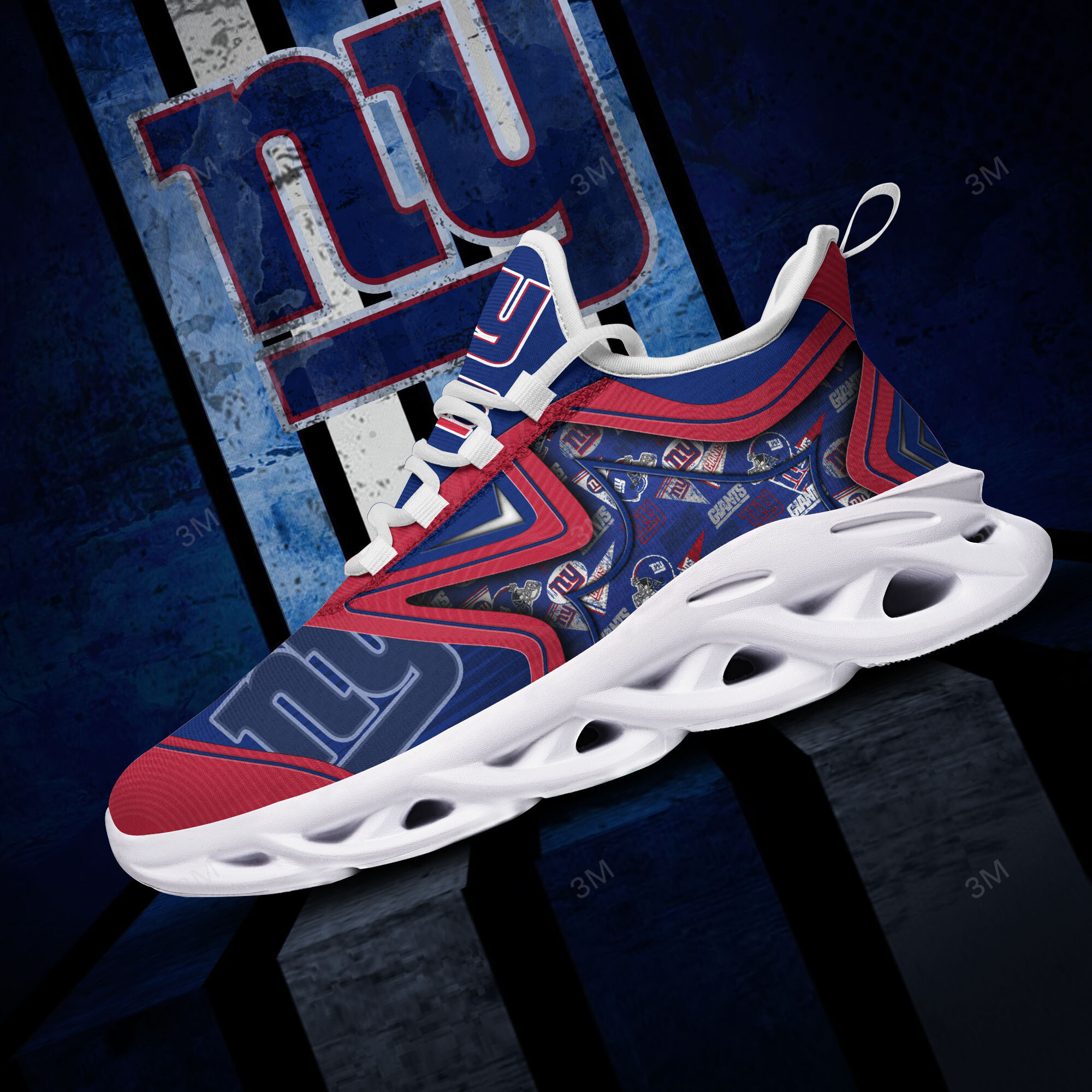 JWFancy New York Giants NFL Max Soul Shoes Sneakers For Men And Women