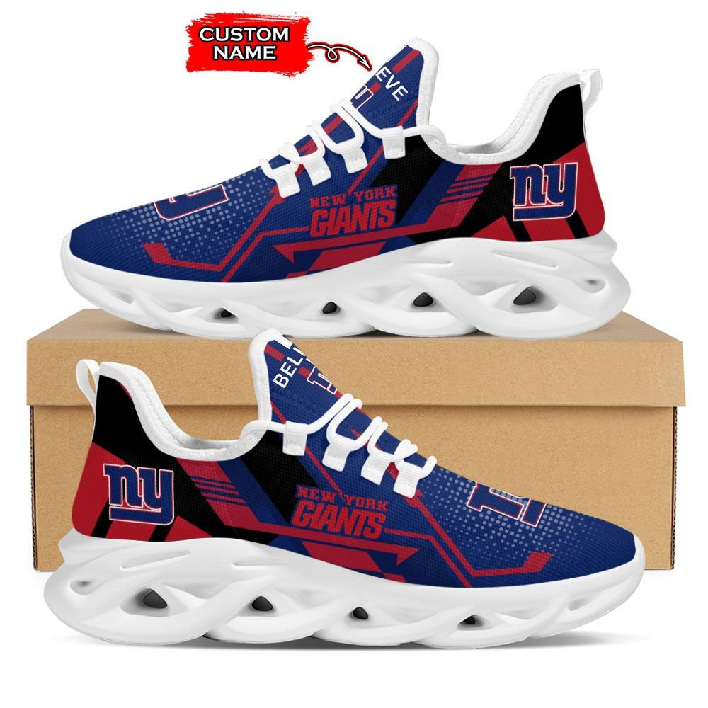 JWFancy New York Giants NFL Max Soul Shoes Sneakers For Men And Women