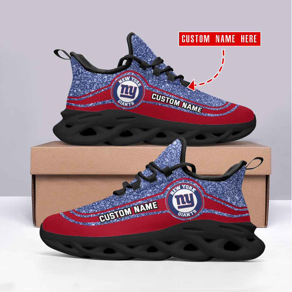 JWFancy New York Giants NFL Max Soul Shoes Sneakers For Men And Women