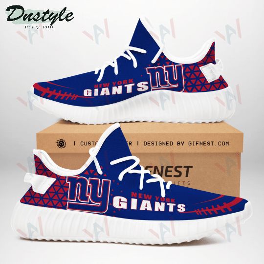 JWFancy New York Giants Yeezy Boost Shoes For Men And Women