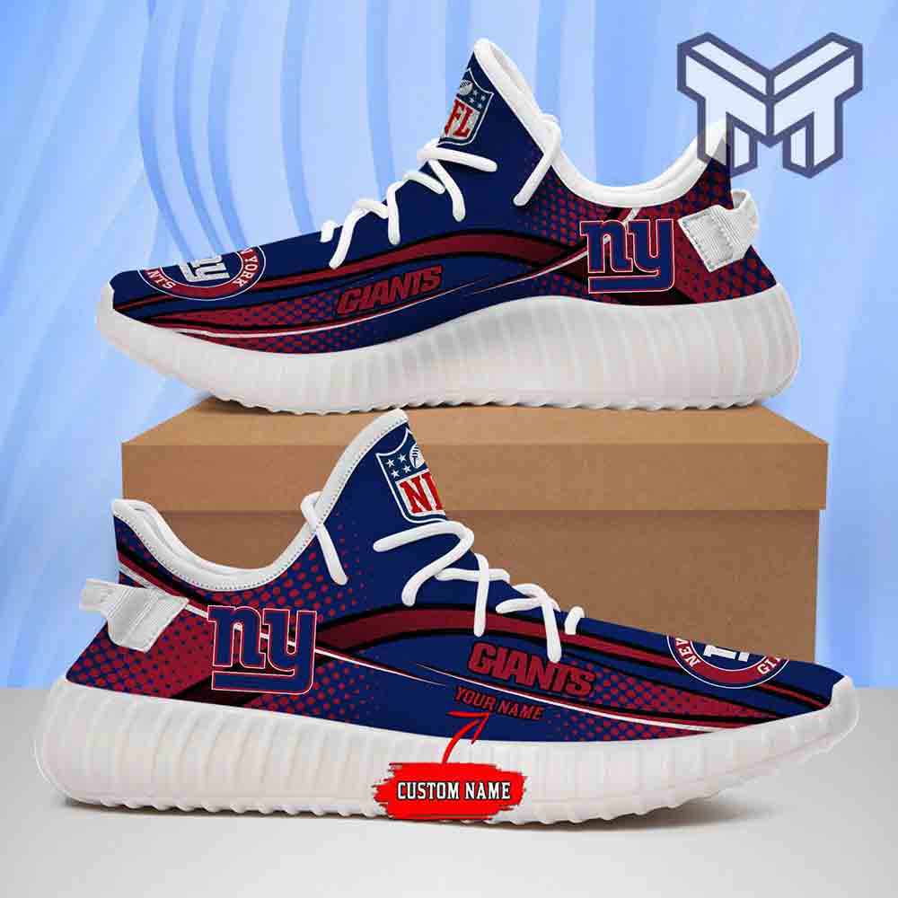 JWFancy New York Giants Yeezy Boost Shoes For Men And Women