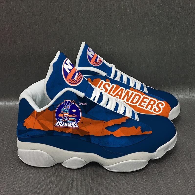 JWFancy New York Islanders AJ13 Sneakers Shoes For Men And Women