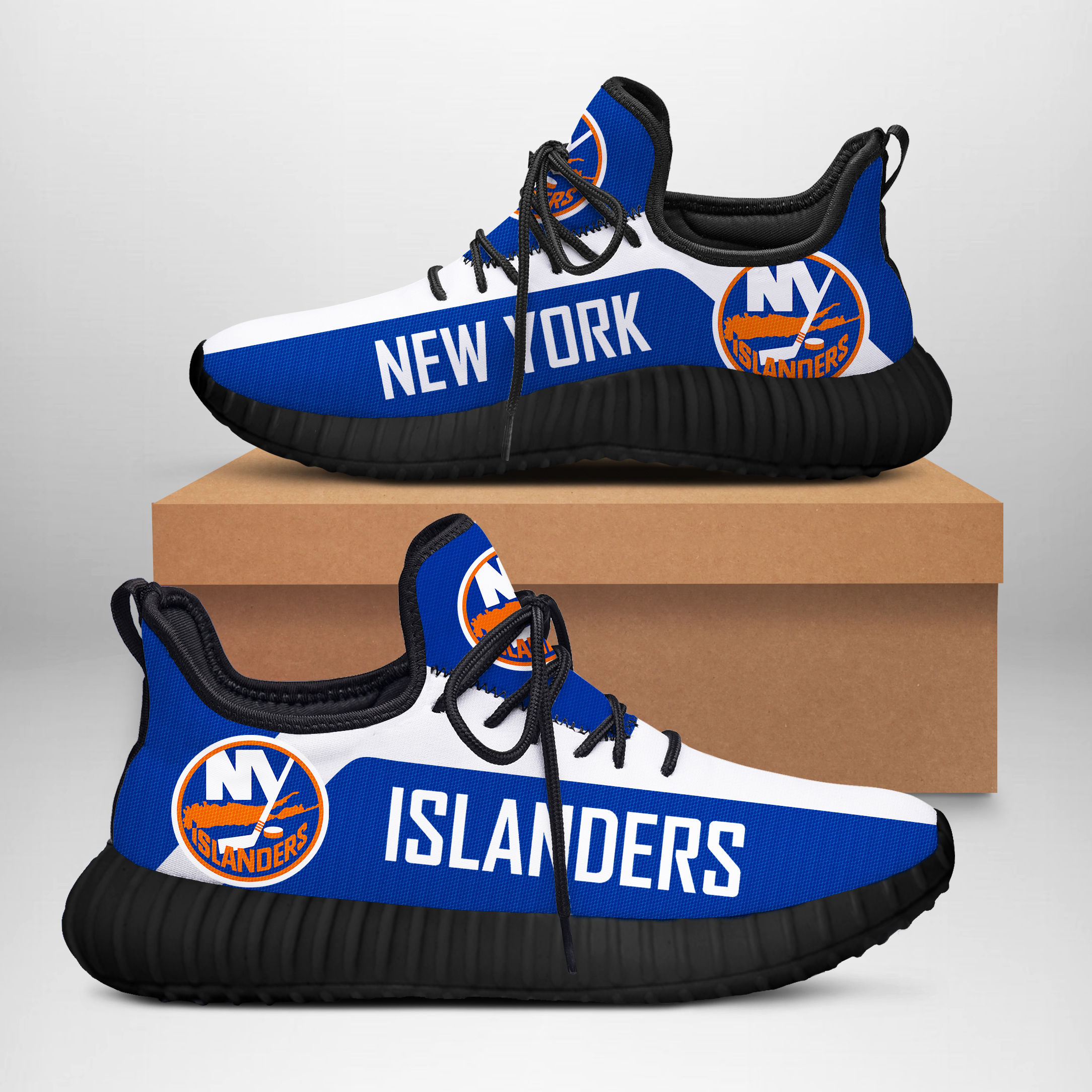 JWFancy New York Islanders Reze Sneakers Shoes For Men And Women