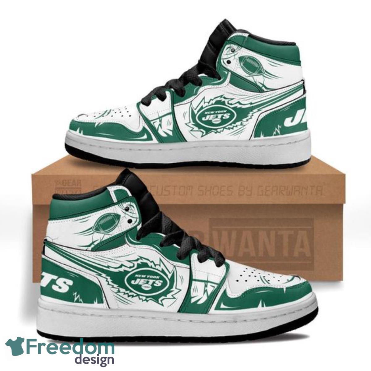 JWFancy New York Jets AJ1 High Sneakers Shoes For Men And Women