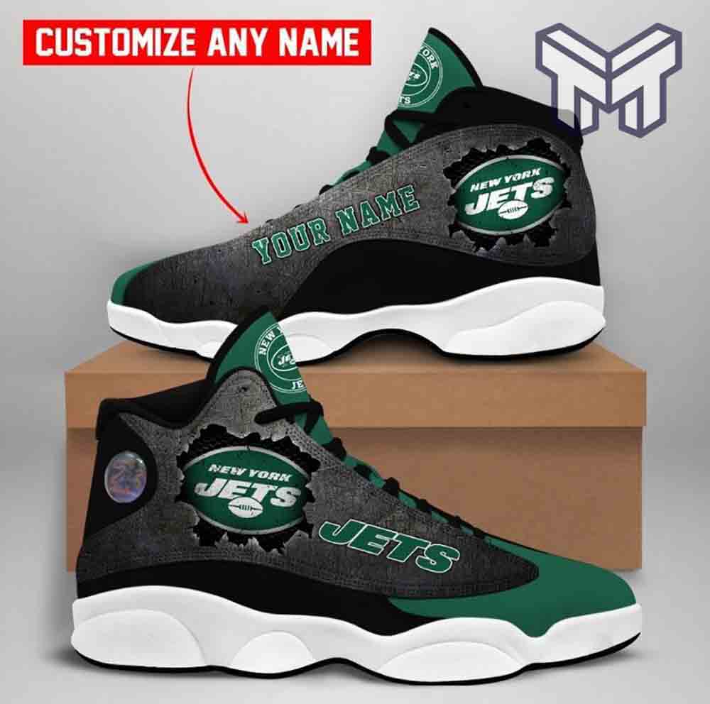 JWFancy New York Jets AJ13 Sneakers Shoes For Men And Women