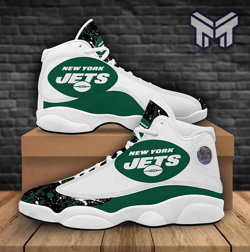 JWFancy New York Jets AJ13 Sneakers Shoes For Men And Women
