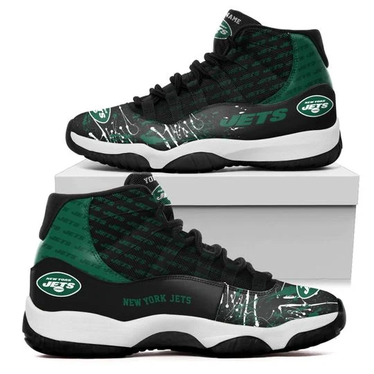 JWFancy New York Jets AJ13 Sneakers Shoes For Men And Women