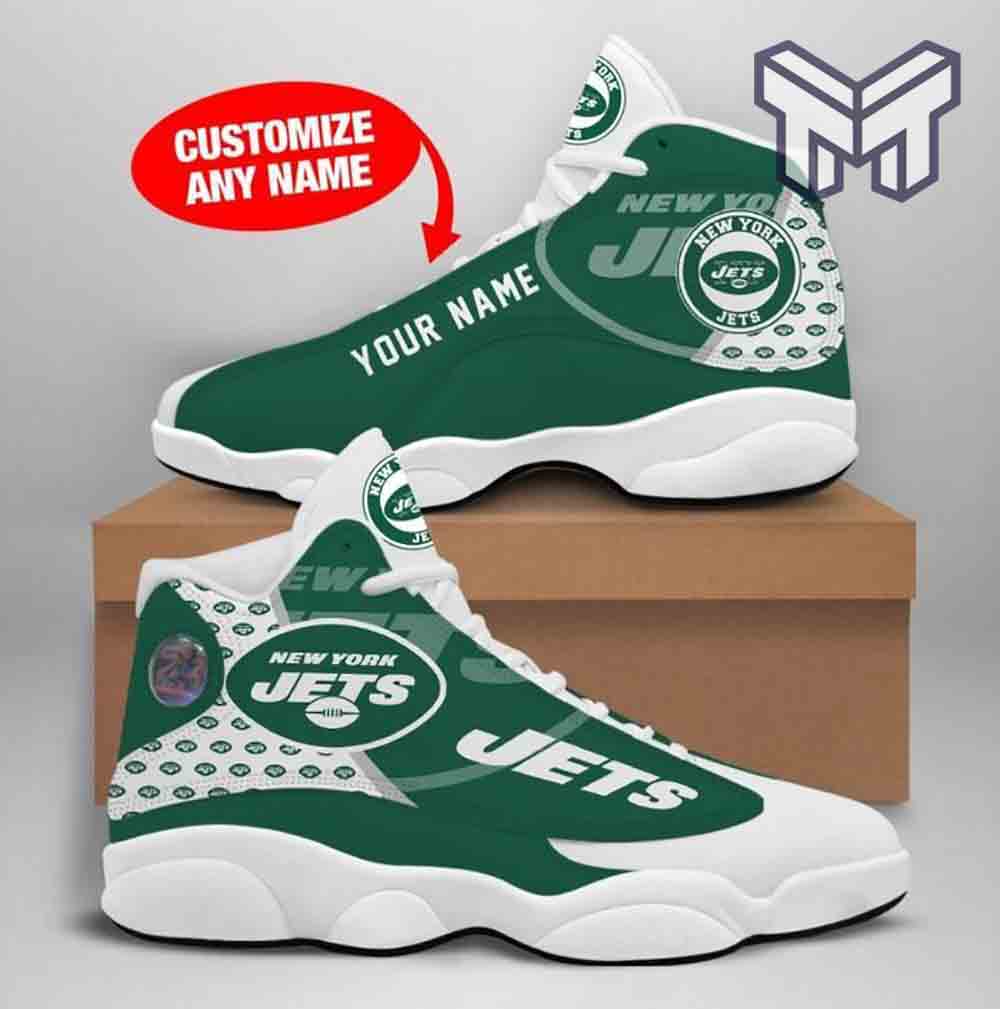 JWFancy New York Jets AJ13 Sneakers Shoes For Men And Women