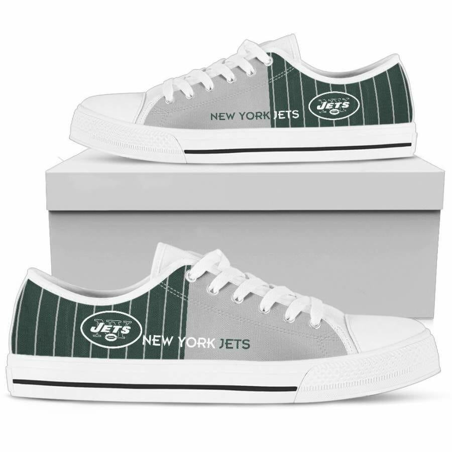 JWFancy New York Jets Low Top Canvas Sneakers Shoes For Men And Women