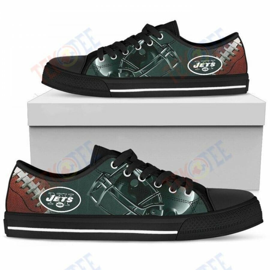 JWFancy New York Jets Low Top Canvas Sneakers Shoes For Men And Women