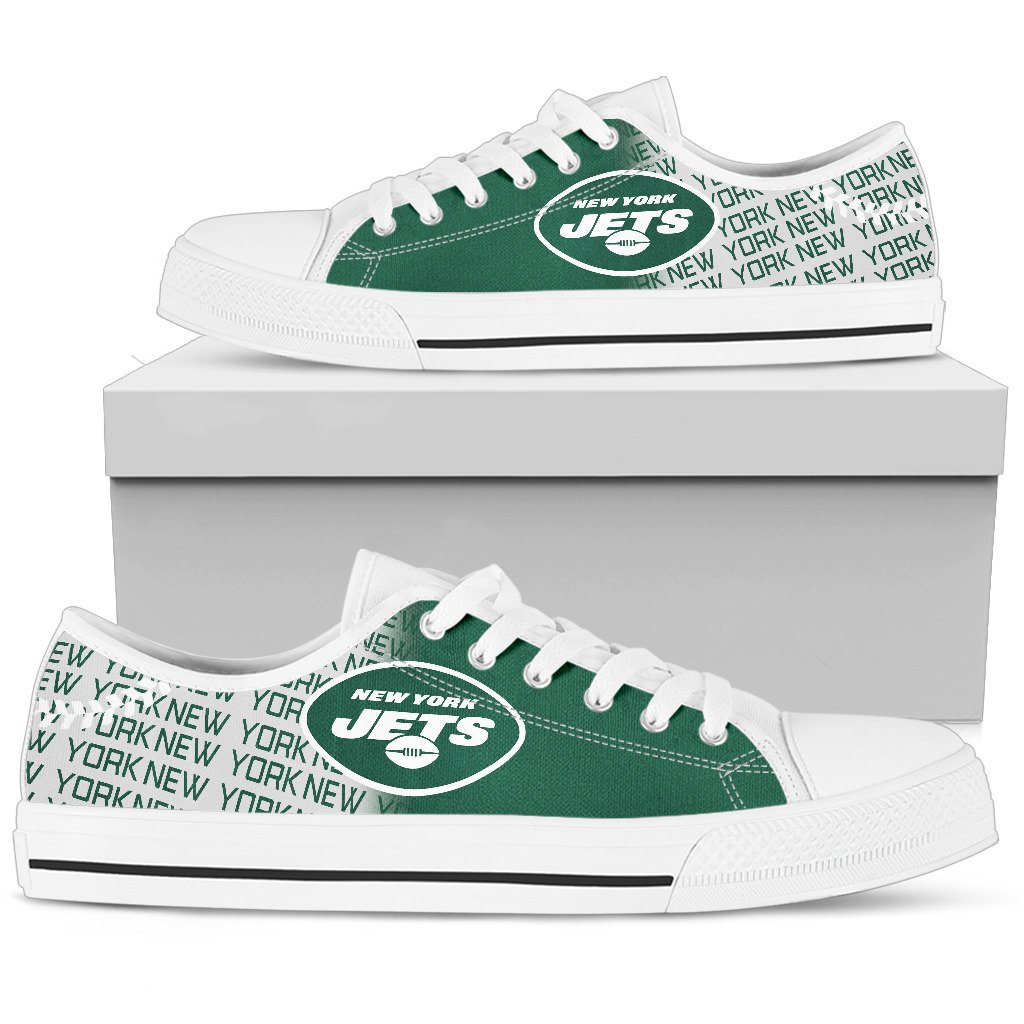 JWFancy New York Jets Low Top Canvas Sneakers Shoes For Men And Women