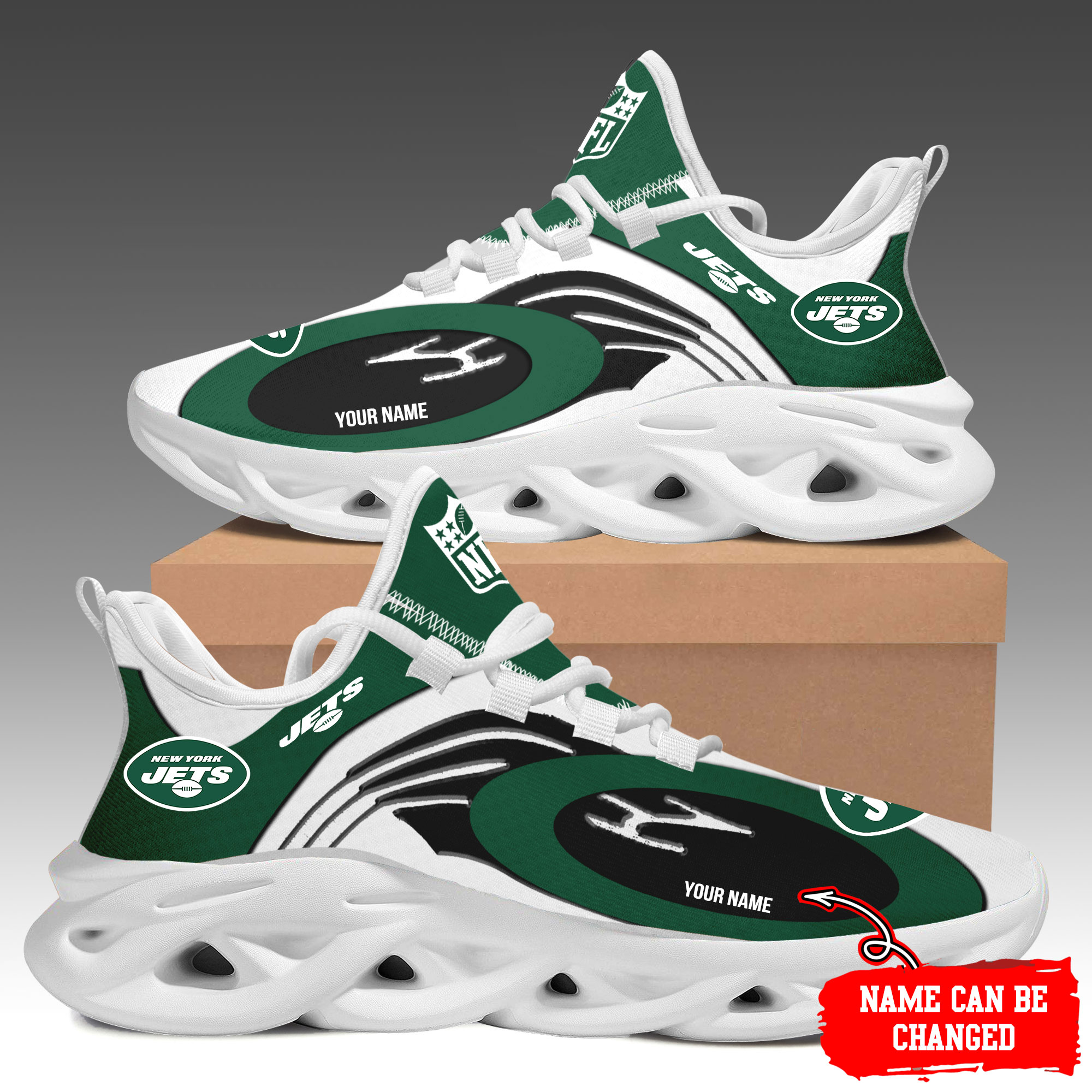 JWFancy New York Jets Max Soul Shoes Sneakers For Men And Women
