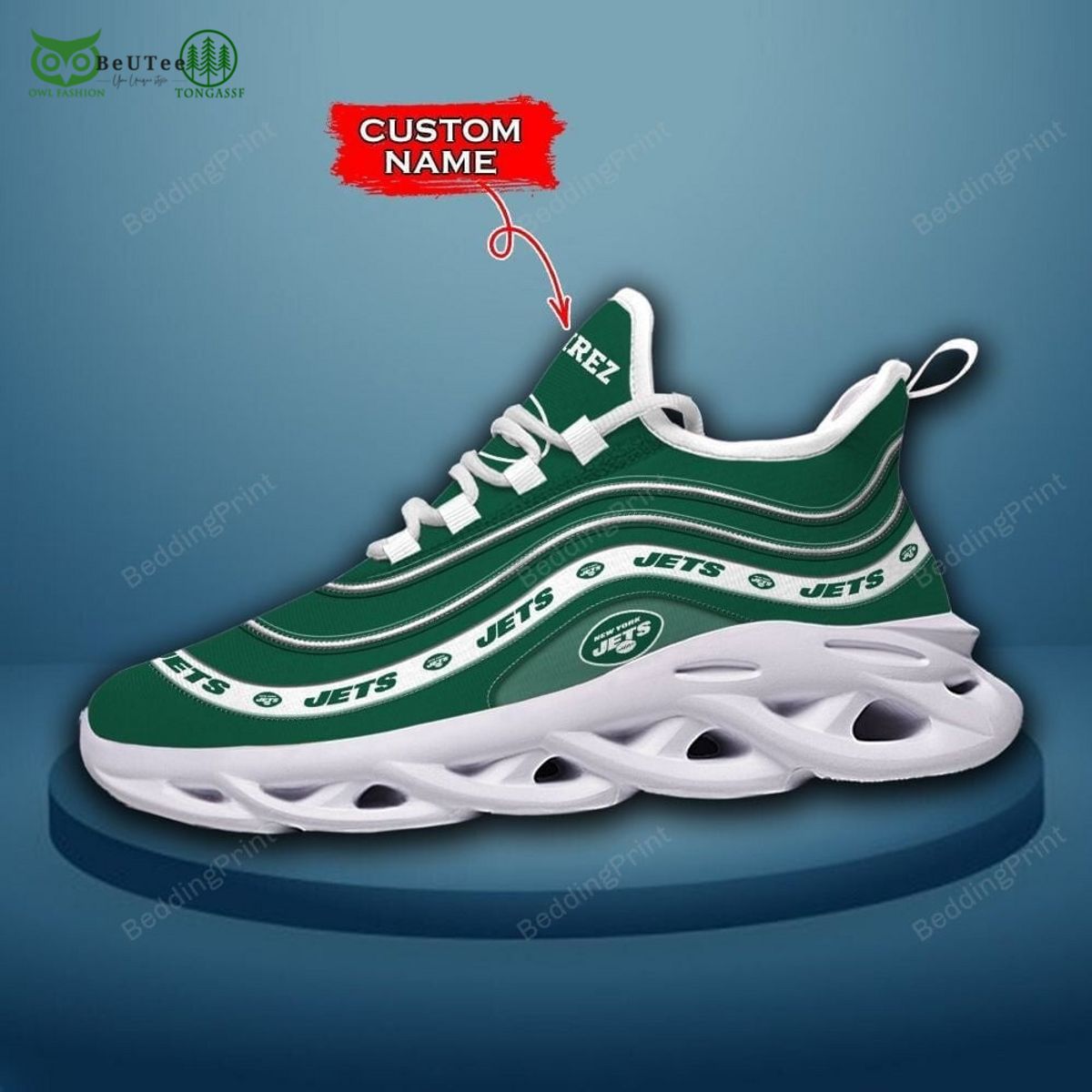 JWFancy New York Jets Max Soul Shoes Sneakers For Men And Women