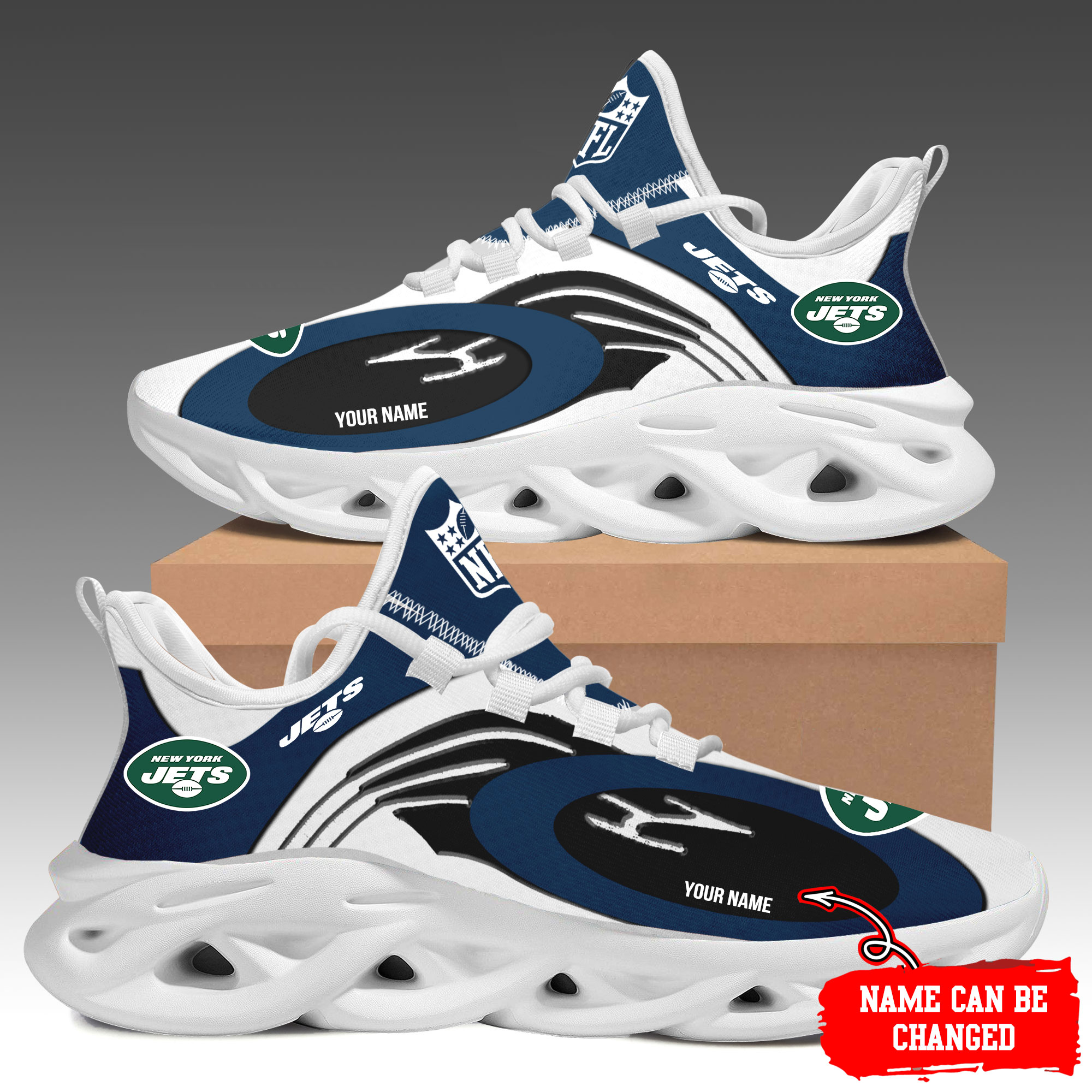 JWFancy New York Jets Max Soul Shoes Sneakers For Men And Women