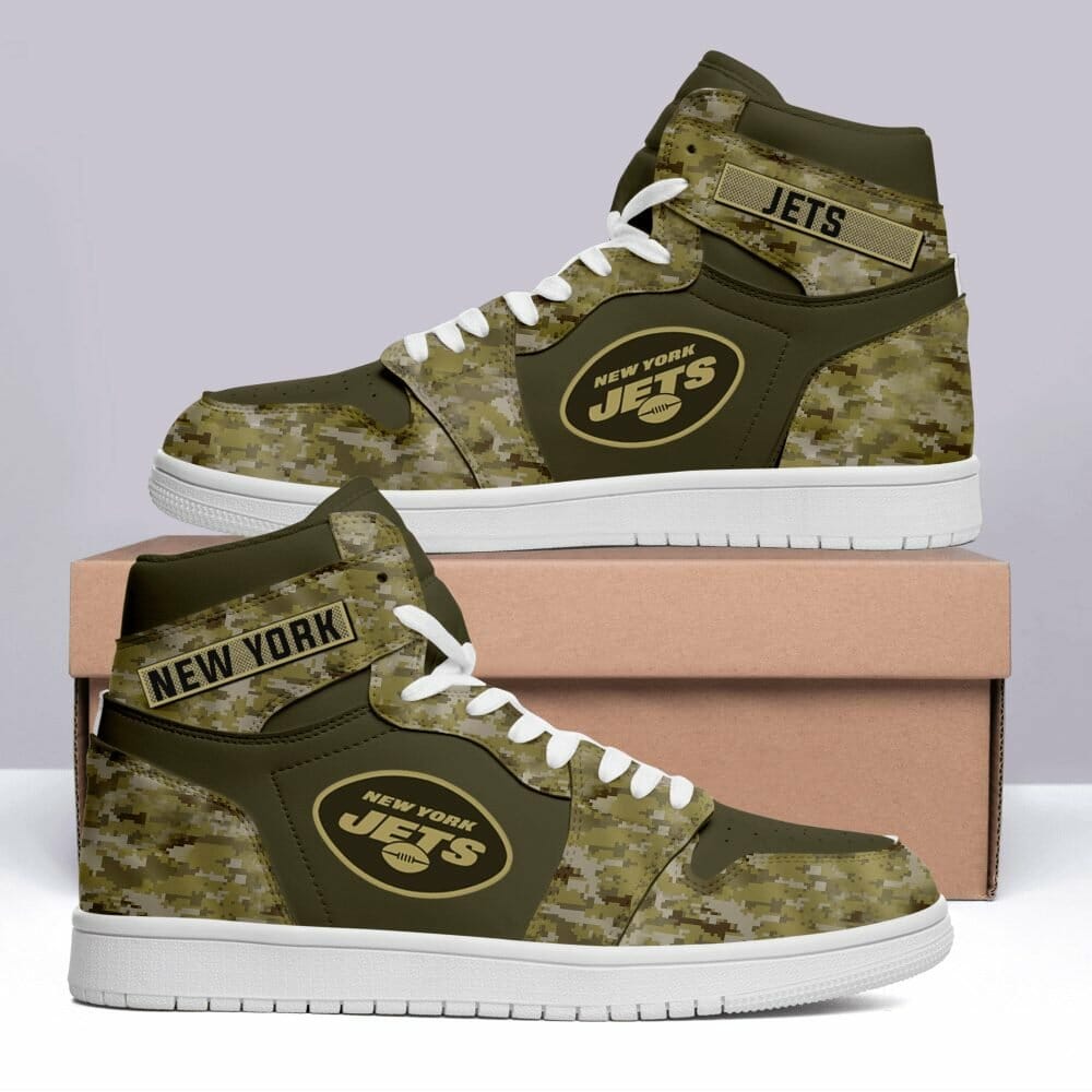 JWFancy New York Jets NFL AJ1 High Sneakers Shoes For Men And Women