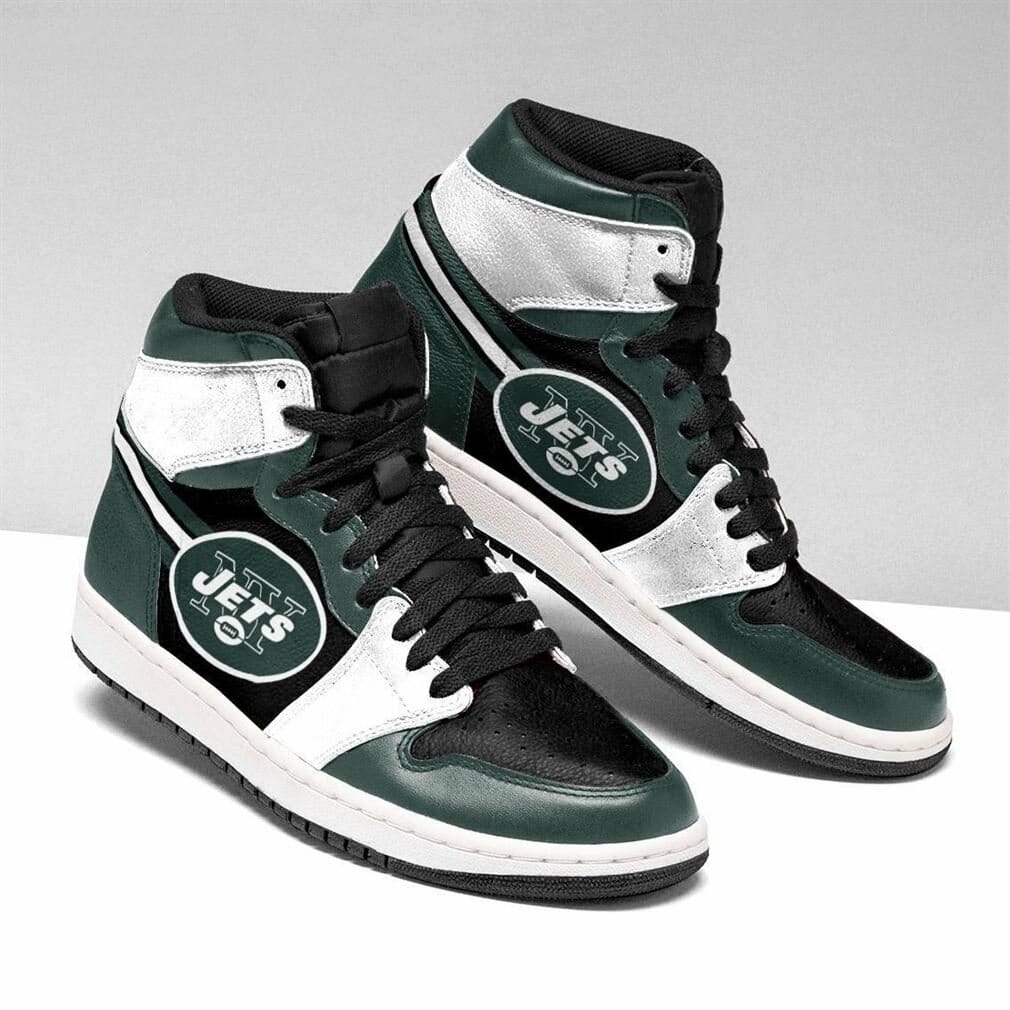JWFancy New York Jets NFL AJ1 High Sneakers Shoes For Men And Women