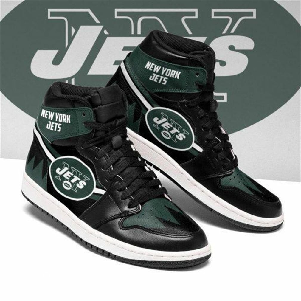 JWFancy New York Jets NFL AJ1 High Sneakers Shoes For Men And Women