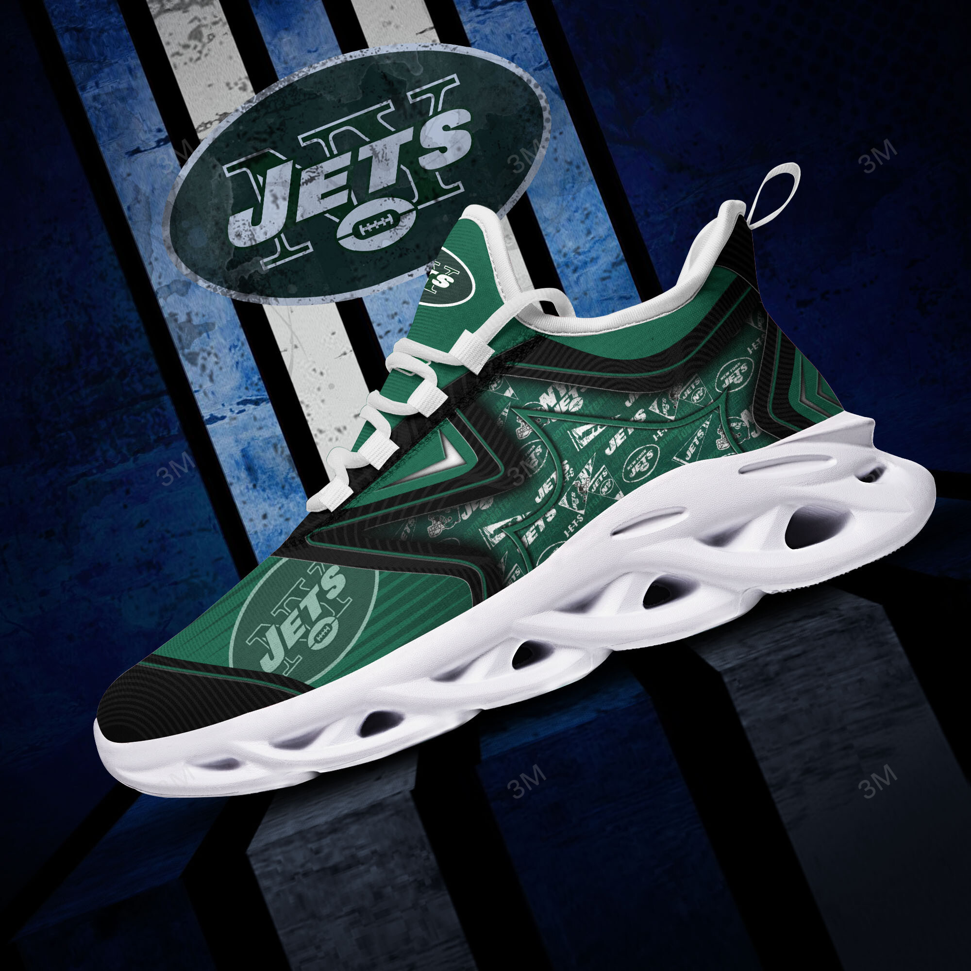 JWFancy New York Jets NFL Max Soul Shoes Sneakers For Men And Women