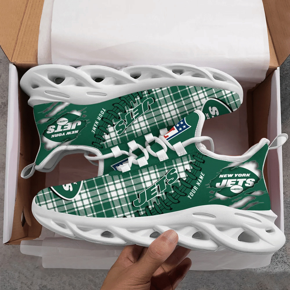 JWFancy New York Jets NFL Max Soul Shoes Sneakers For Men And Women