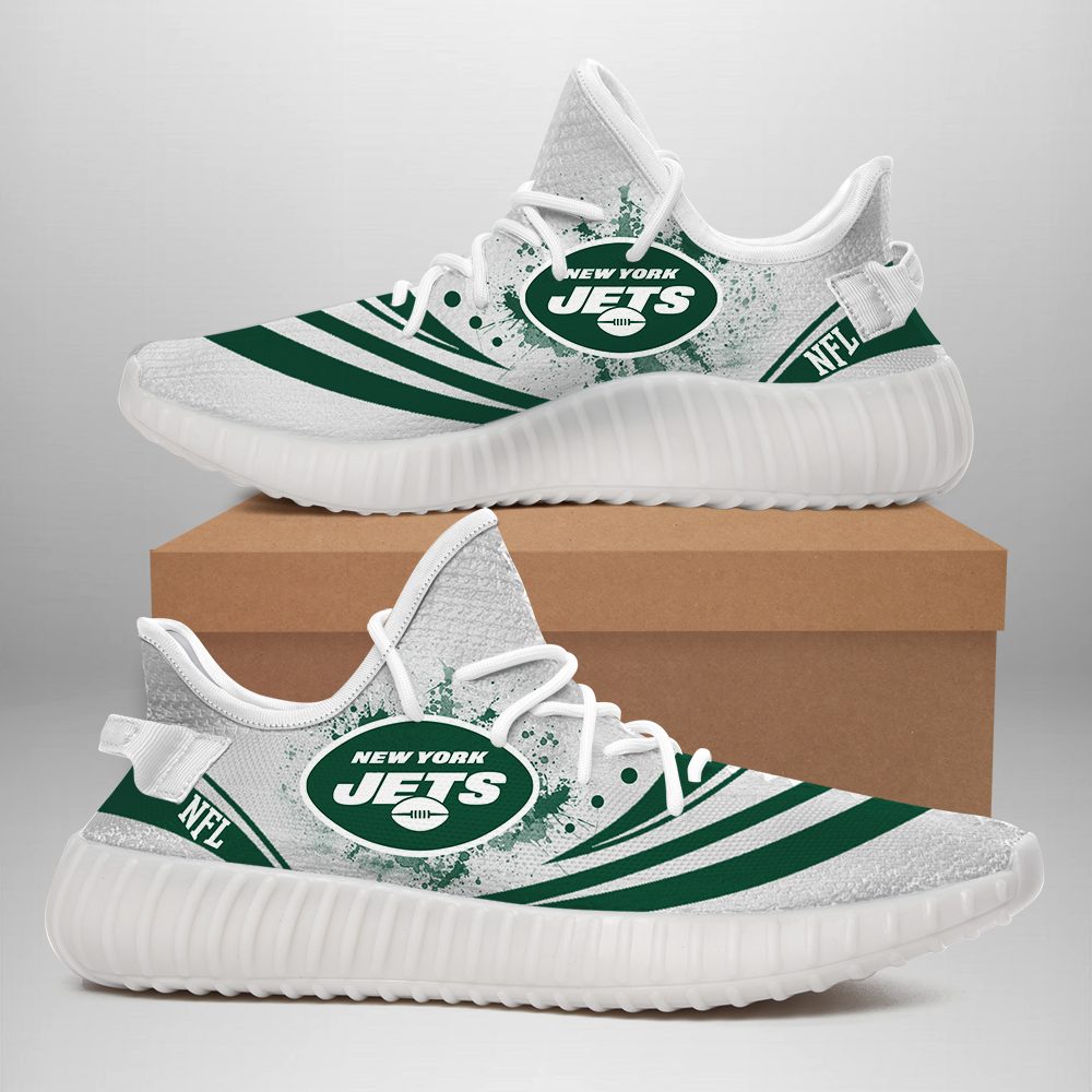 JWFancy New York Jets Yeezy Boost Shoes For Men And Women