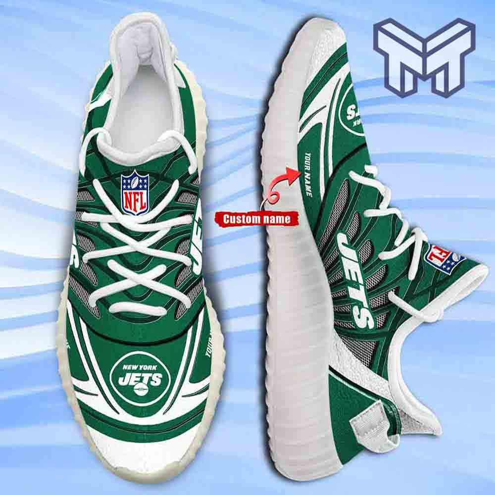 JWFancy New York Jets Yeezy Boost Shoes For Men And Women