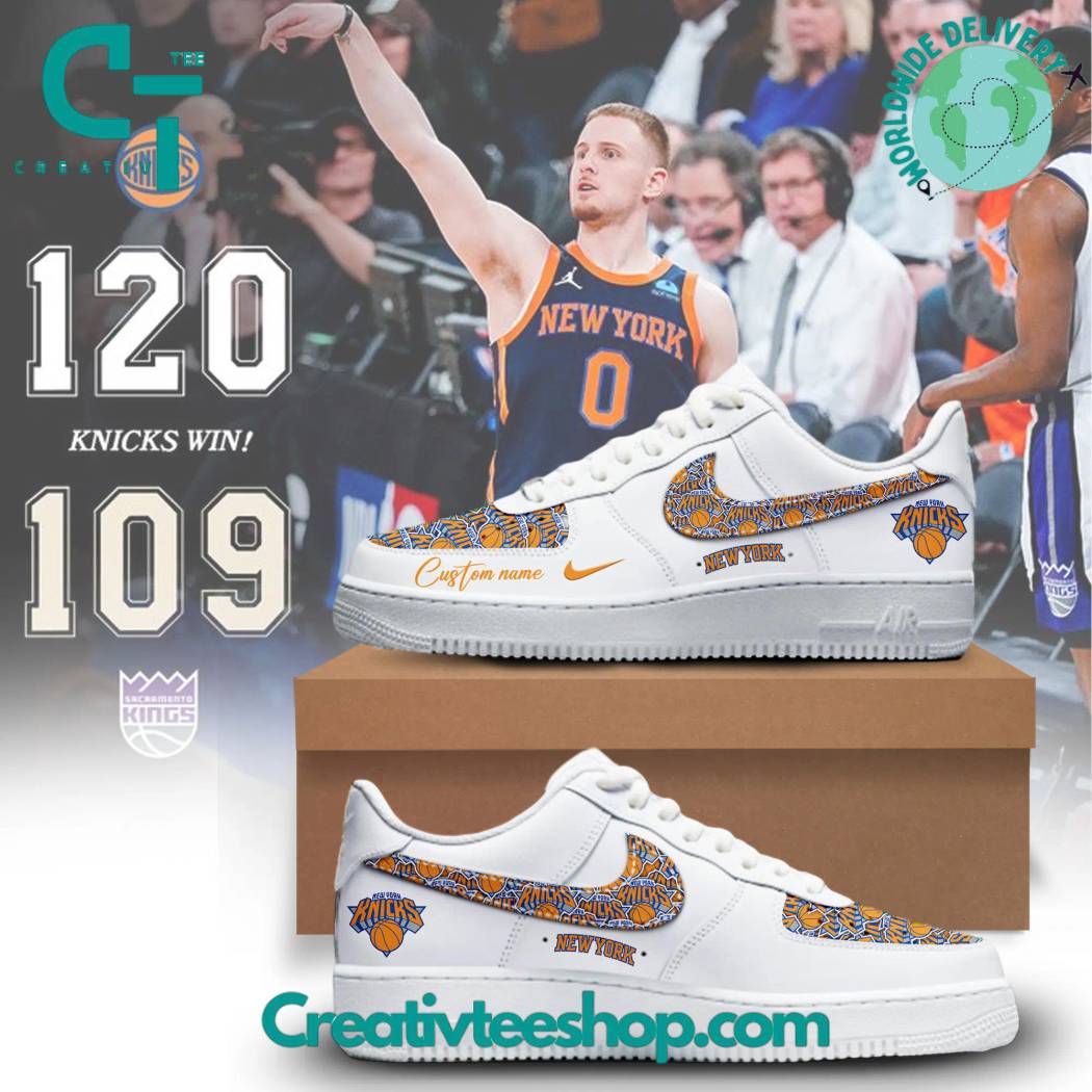 JWFancy New York Knicks Air Low-Top Sneakers Shoes For Men And Women