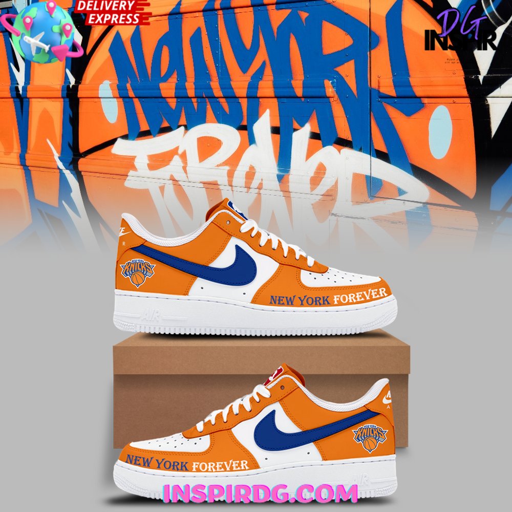 JWFancy New York Knicks Air Low-Top Sneakers Shoes For Men And Women