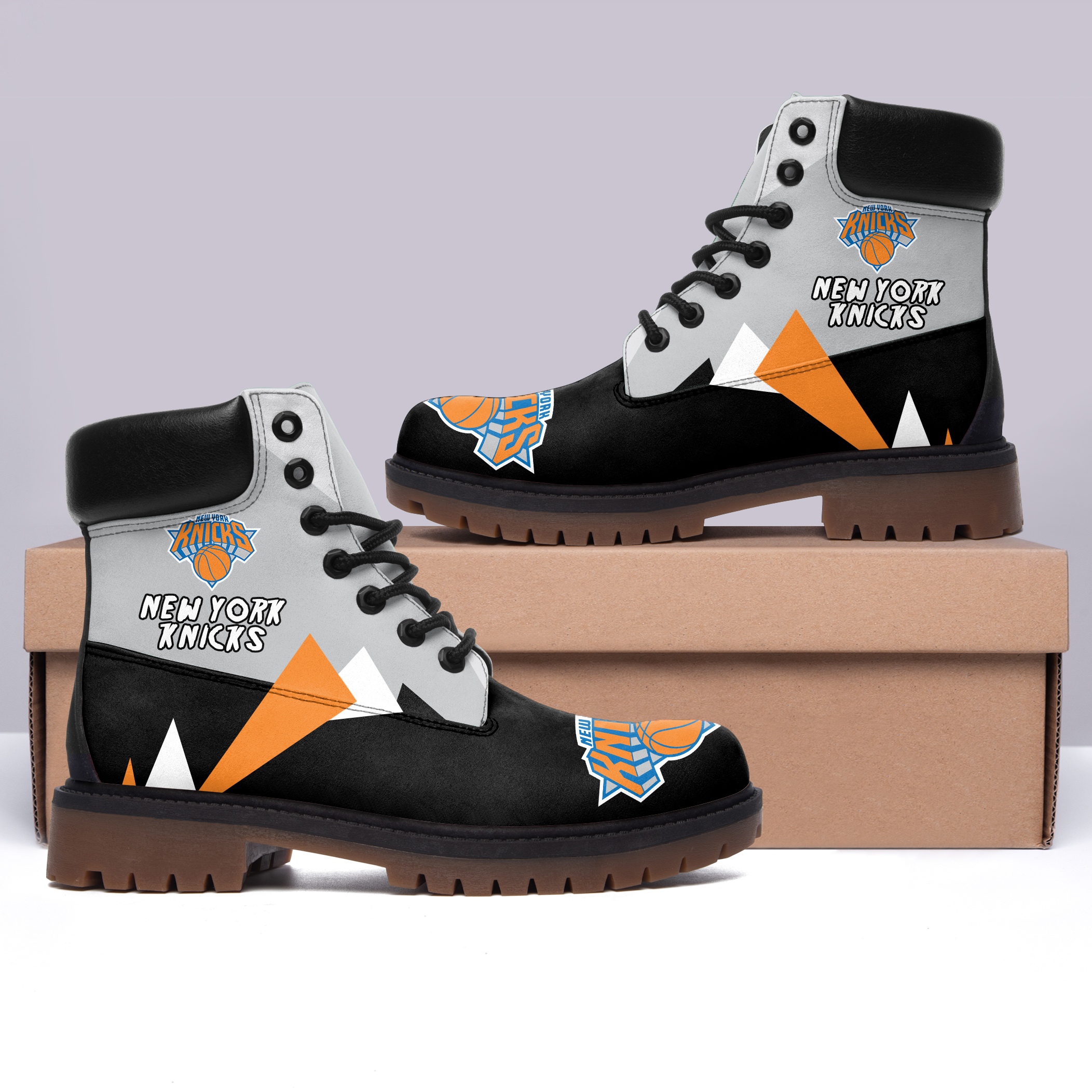 JWFancy New York Knicks Boots Shoes For Men And Women
