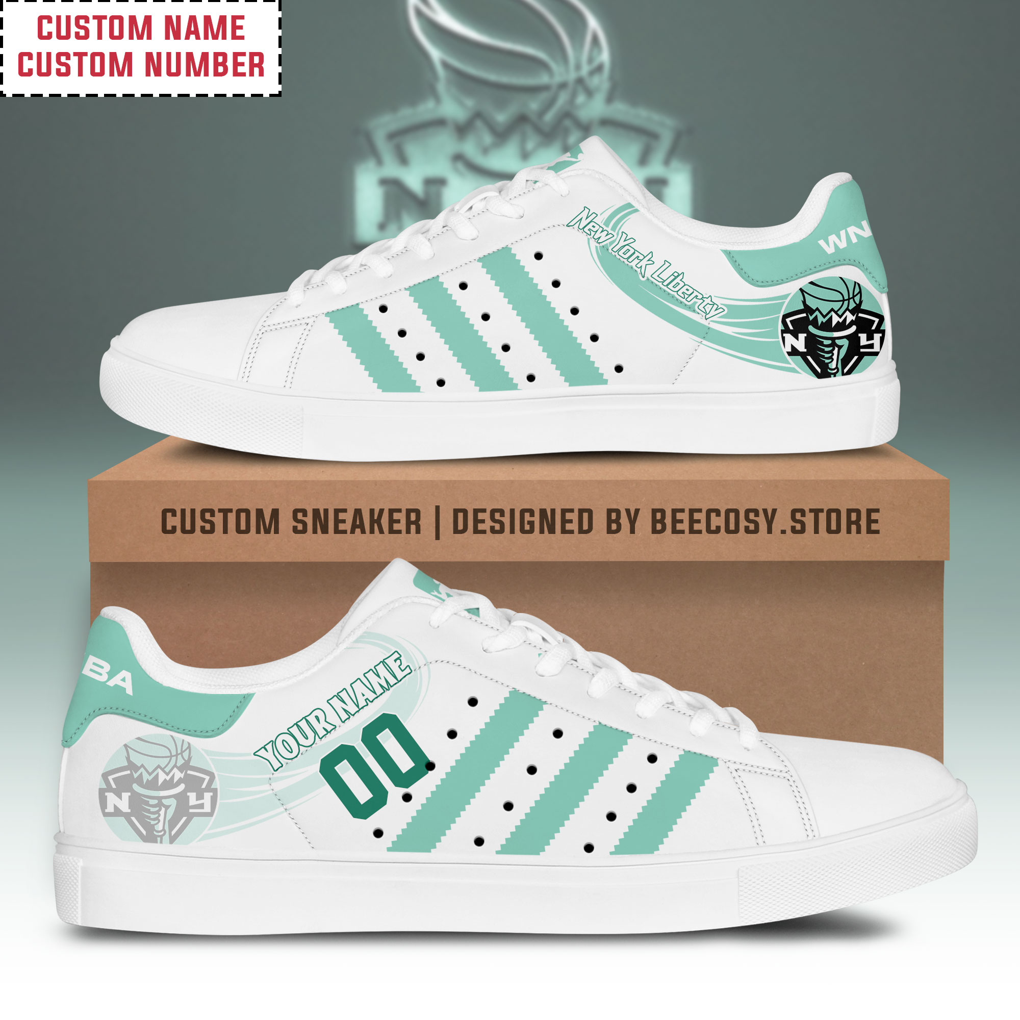 JWFancy New York Liberty Skate Stan Shoes Sneakes For Men And Women