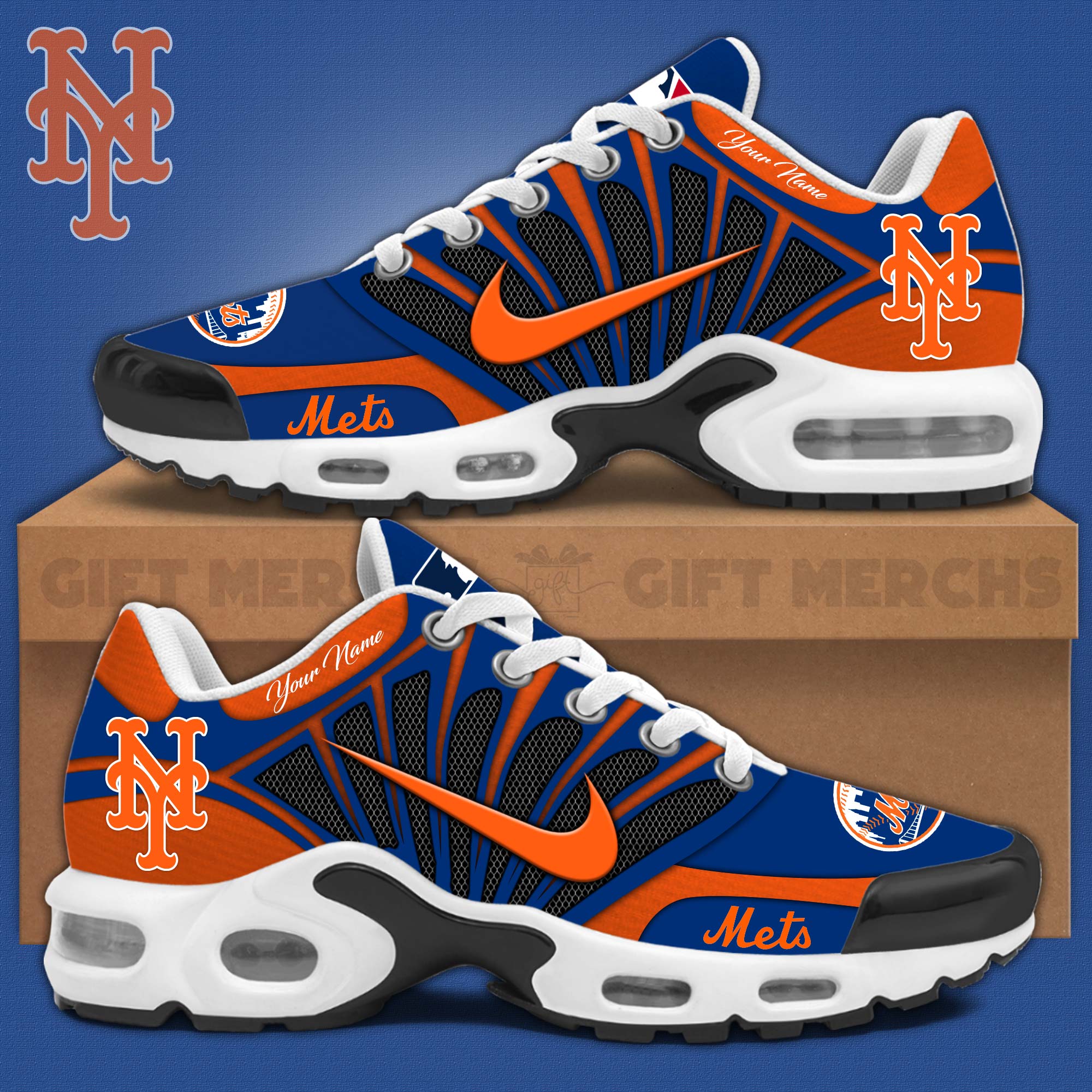 JWFancy New York Mets TN Shoes Sneakers For Men And Women